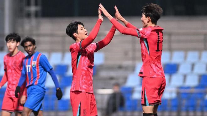 开杀戒两战狂轰18球将和中国队争第一！K8凯发集团13-0！5-0！韩国队大