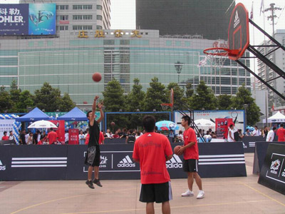 记者专栏--街球挑战赛k8凯发全站武汉赛